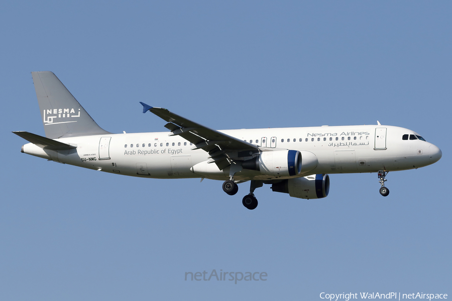 Nesma Airlines Airbus A320-214 (SU-NMG) | Photo 568037