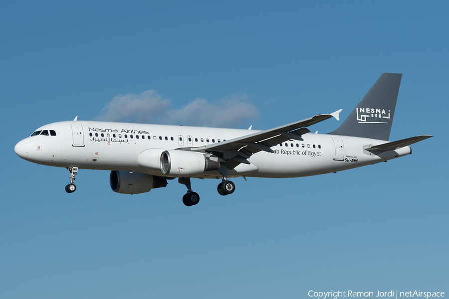 Nesma Airlines Airbus A320-214 (SU-NMR) | Photo 601707