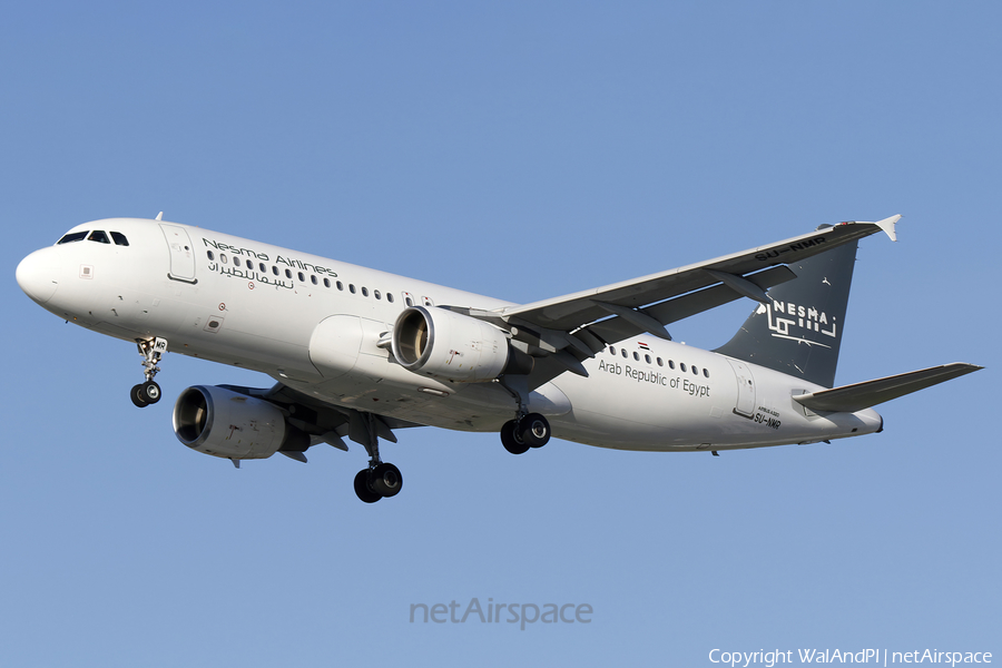 Nesma Airlines Airbus A320-214 (SU-NMR) | Photo 623687