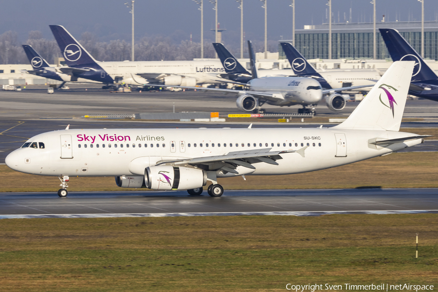 Sky Vision Airlines Airbus A320-232 (SU-SKC) | Photo 659391