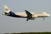 AlMasria Universal Airlines Airbus A320-232 (SU-TCE) at  Dusseldorf - International, Germany