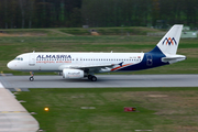 AlMasria Universal Airlines Airbus A320-232 (SU-TCE) at  Hannover - Langenhagen, Germany