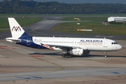 AlMasria Universal Airlines Airbus A320-232 (SU-TCE) at  Hamburg - Fuhlsbuettel (Helmut Schmidt), Germany