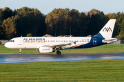 AlMasria Universal Airlines Airbus A320-232 (SU-TCE) at  Hamburg - Fuhlsbuettel (Helmut Schmidt), Germany