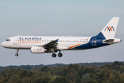 AlMasria Universal Airlines Airbus A320-232 (SU-TCE) at  Hamburg - Fuhlsbuettel (Helmut Schmidt), Germany