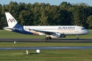 AlMasria Universal Airlines Airbus A320-232 (SU-TCE) at  Hamburg - Fuhlsbuettel (Helmut Schmidt), Germany