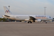 AlMasria Universal Airlines Airbus A320-232 (SU-TCF) at  Cologne/Bonn, Germany