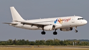 AlMasria Universal Airlines Airbus A320-232 (SU-TCF) at  Dusseldorf - International, Germany