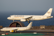 AlMasria Universal Airlines Airbus A320-232 (SU-TCF) at  Gran Canaria, Spain