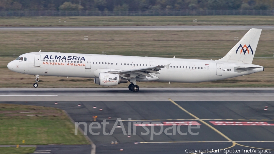 AlMasria Universal Airlines Airbus A321-211 (SU-TCG) | Photo 182435