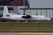 Niger Airlines Fokker 50 (SU-YAH) at  Maastricht-Aachen, Netherlands