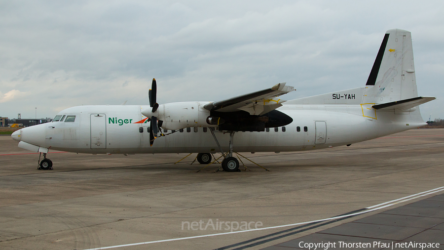 Niger Airlines Fokker 50 (SU-YAH) | Photo 147871