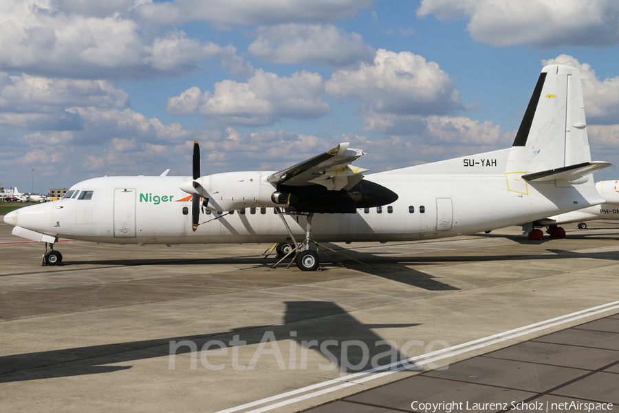 Niger Airlines Fokker 50 (SU-YAH) | Photo 153771