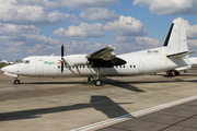 Niger Airlines Fokker 50 (SU-YAH) at  Maastricht-Aachen, Netherlands