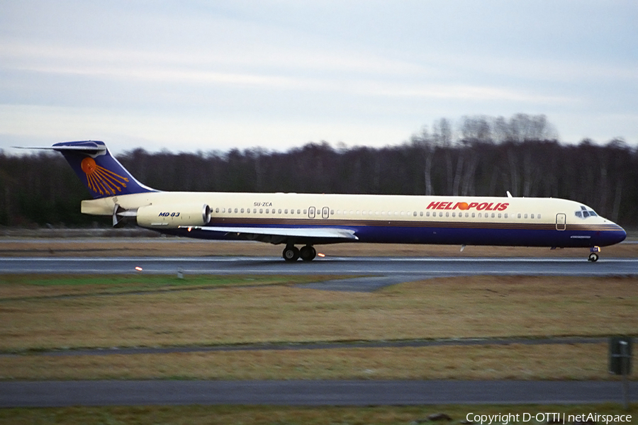 Heliopolis Airlines McDonnell Douglas MD-83 (SU-ZCA) | Photo 157104