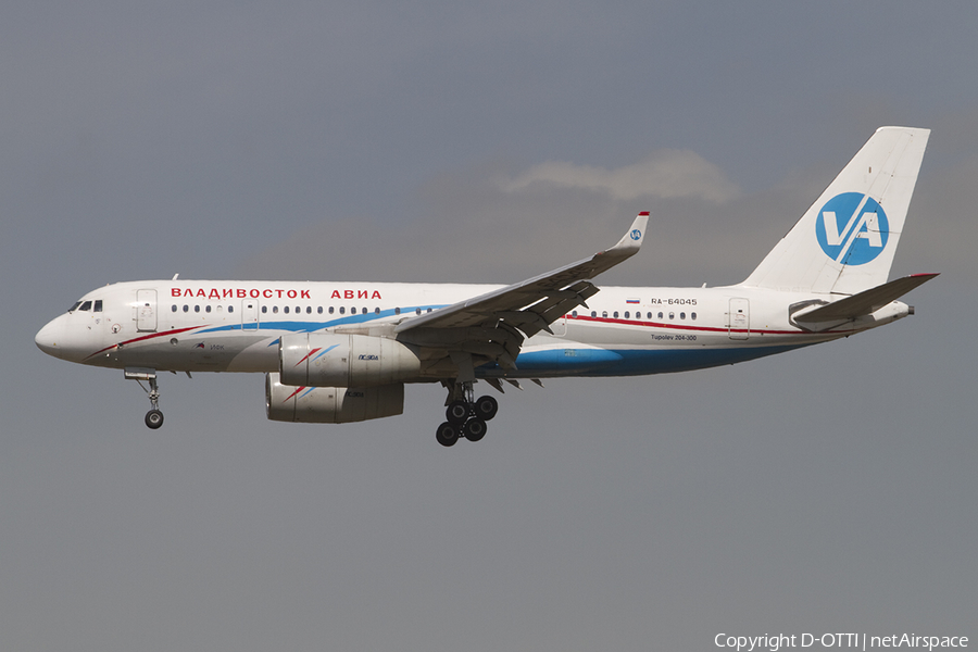 Vladivostok Air Tupolev Tu-204-300 (RA-64045) | Photo 382730
