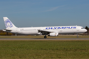 Olympus Airways Airbus A321-231 (SX-ABQ) at  Hamburg - Fuhlsbuettel (Helmut Schmidt), Germany