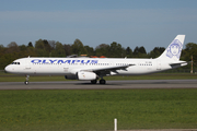 Olympus Airways Airbus A321-231 (SX-ABQ) at  Hamburg - Fuhlsbuettel (Helmut Schmidt), Germany