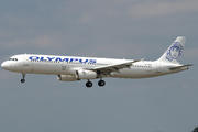 Olympus Airways Airbus A321-231 (SX-ABQ) at  Hamburg - Fuhlsbuettel (Helmut Schmidt), Germany