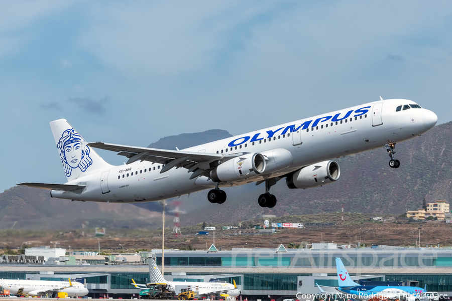 Olympus Airways Airbus A321-231 (SX-ABQ) | Photo 243491