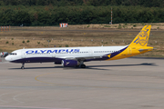 Olympus Airways Airbus A321-231 (SX-ABY) at  Cologne/Bonn, Germany