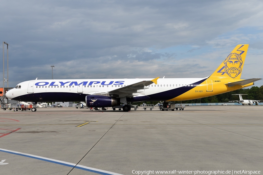 Olympus Airways Airbus A321-231 (SX-ABY) | Photo 385349