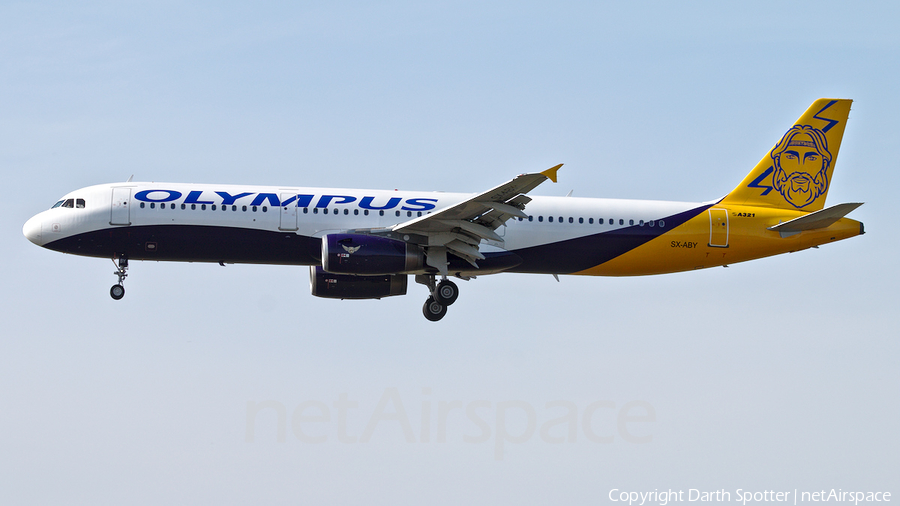 Olympus Airways Airbus A321-231 (SX-ABY) | Photo 263186