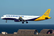 Olympus Airways Airbus A321-231 (SX-ABY) at  Gran Canaria, Spain