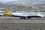 Olympus Airways Airbus A321-231 (SX-ABY) at  Tenerife Sur - Reina Sofia, Spain