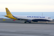 Olympus Airways Airbus A321-231 (SX-ABY) at  Tenerife Sur - Reina Sofia, Spain