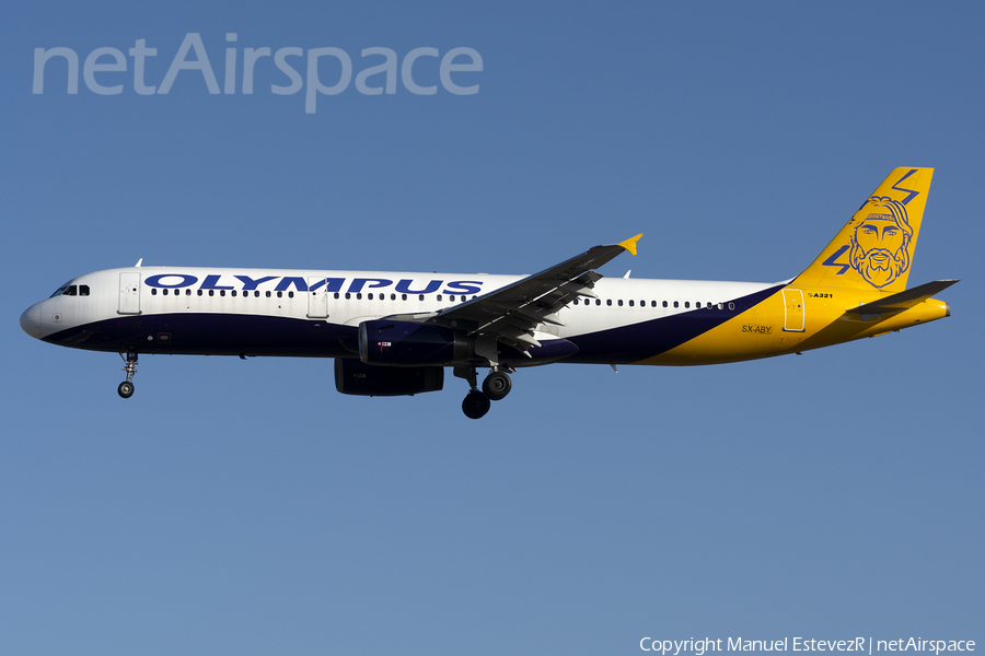 Olympus Airways Airbus A321-231 (SX-ABY) | Photo 442578