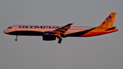 Olympus Airways Airbus A321-231 (SX-ACP) at  Dusseldorf - International, Germany