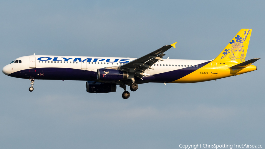 Olympus Airways Airbus A321-231 (SX-ACP) | Photo 256459