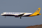 Olympus Airways Airbus A321-231 (SX-ACP) at  Gran Canaria, Spain