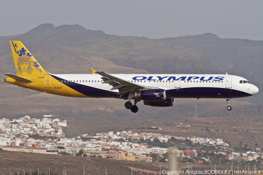 Olympus Airways Airbus A321-231 (SX-ACP) | Photo 267186