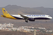 Olympus Airways Airbus A321-231 (SX-ACP) at  Gran Canaria, Spain