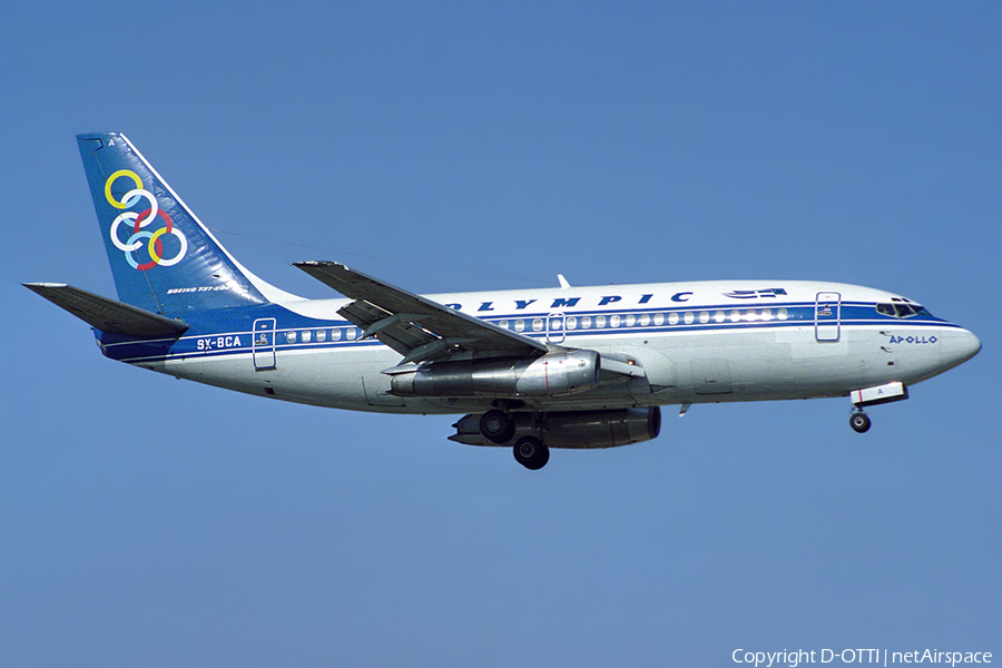 Olympic Airways Boeing 737-284(Adv) (SX-BCA) | Photo 509736