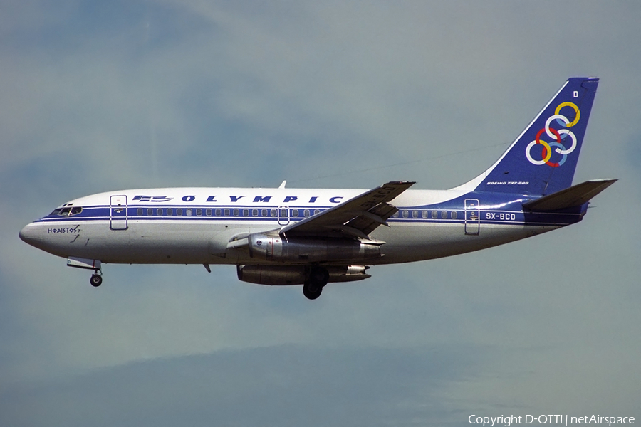 Olympic Airways Boeing 737-284(Adv) (SX-BCD) | Photo 359203