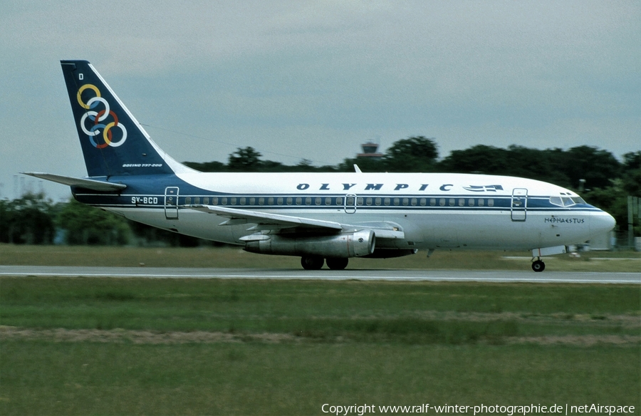 Olympic Airways Boeing 737-284(Adv) (SX-BCD) | Photo 426500