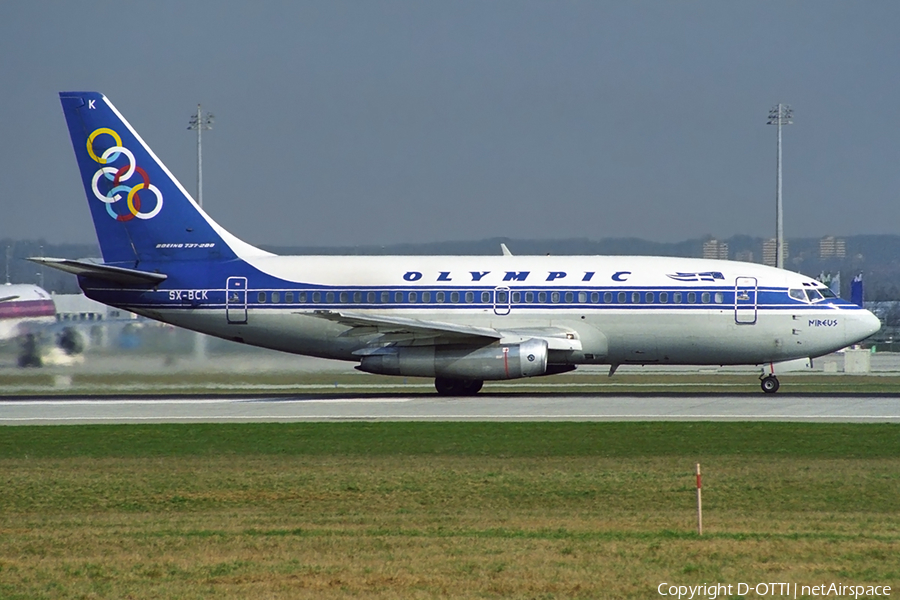 Olympic Airways Boeing 737-284(Adv) (SX-BCK) | Photo 389966