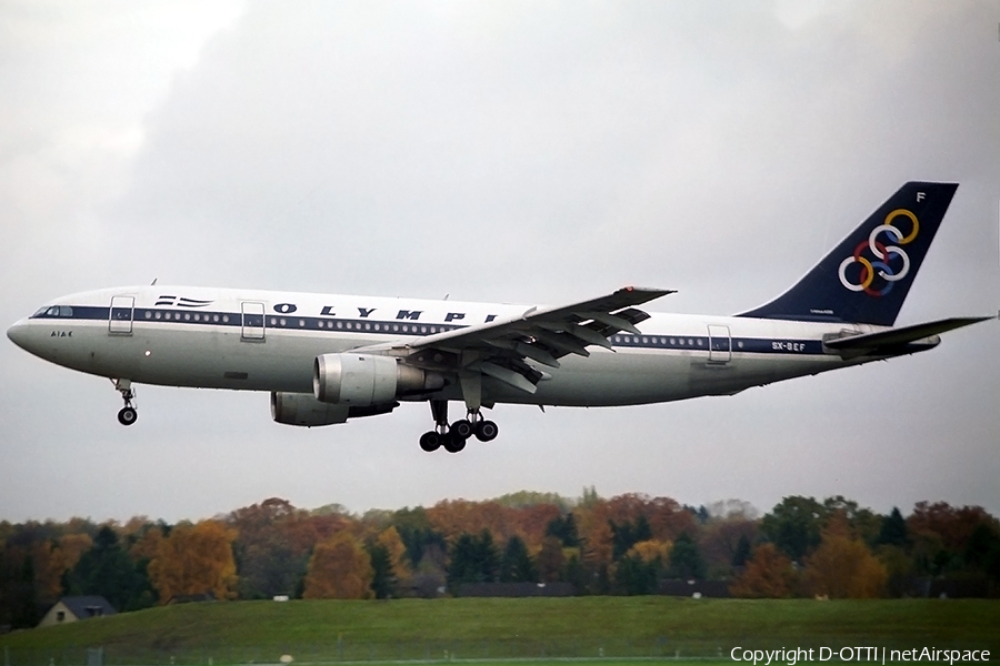 Olympic Air Airbus A300B4-103 (SX-BEF) | Photo 254392