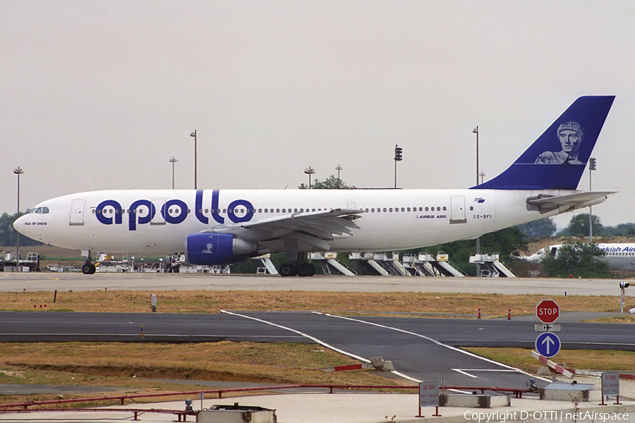 Apollo Airlines Airbus A300B4-203 (SX-BFI) | Photo 153271