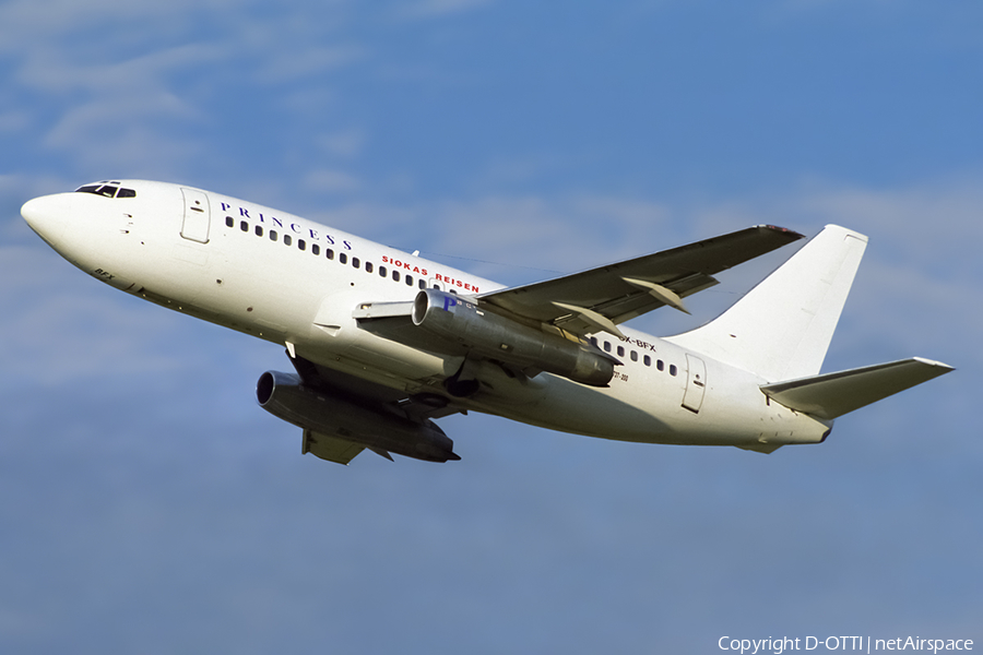 Princess Airlines Boeing 737-2P5 (SX-BFX) | Photo 410347