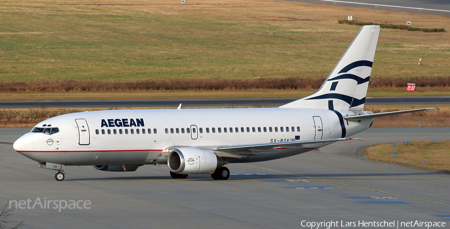 Aegean Airlines Boeing 737-3Y0 (SX-BGK) | Photo 385747