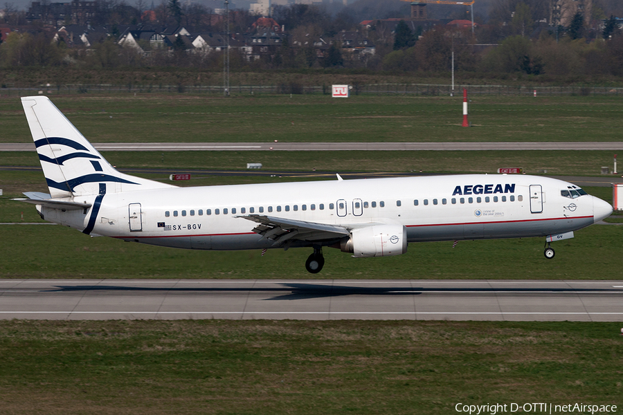 Aegean Airlines Boeing 737-4Q8 (SX-BGV) | Photo 140742