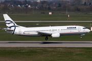 Aegean Airlines Boeing 737-4Q8 (SX-BGV) at  Dusseldorf - International, Germany