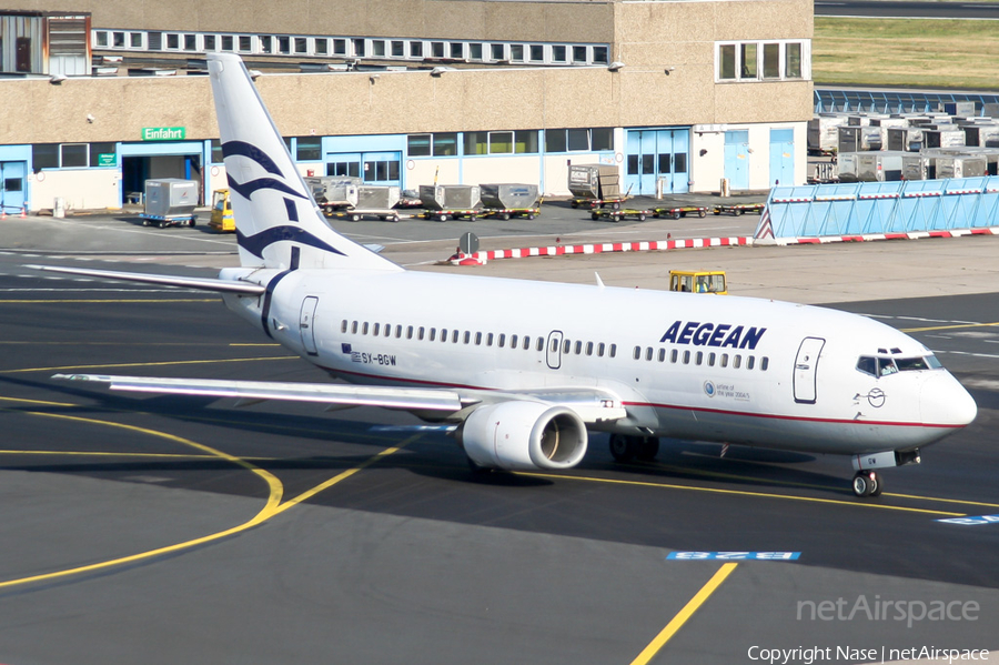 Aegean Airlines Boeing 737-31S (SX-BGW) | Photo 274206