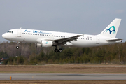 Air Mediterranee Airbus A320-211 (SX-BHV) at  Stockholm - Arlanda, Sweden
