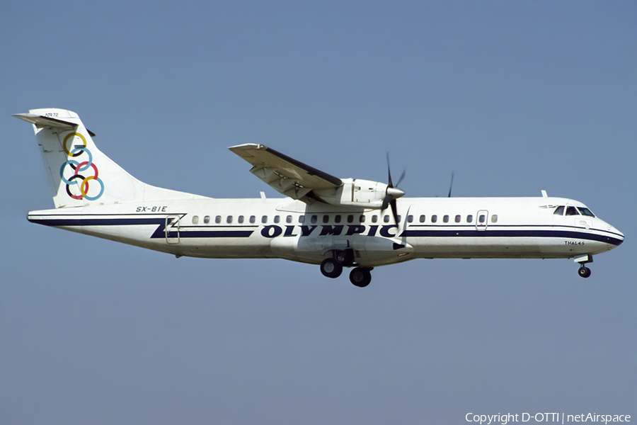 Olympic Aviation ATR 72-202 (SX-BIE) | Photo 513178