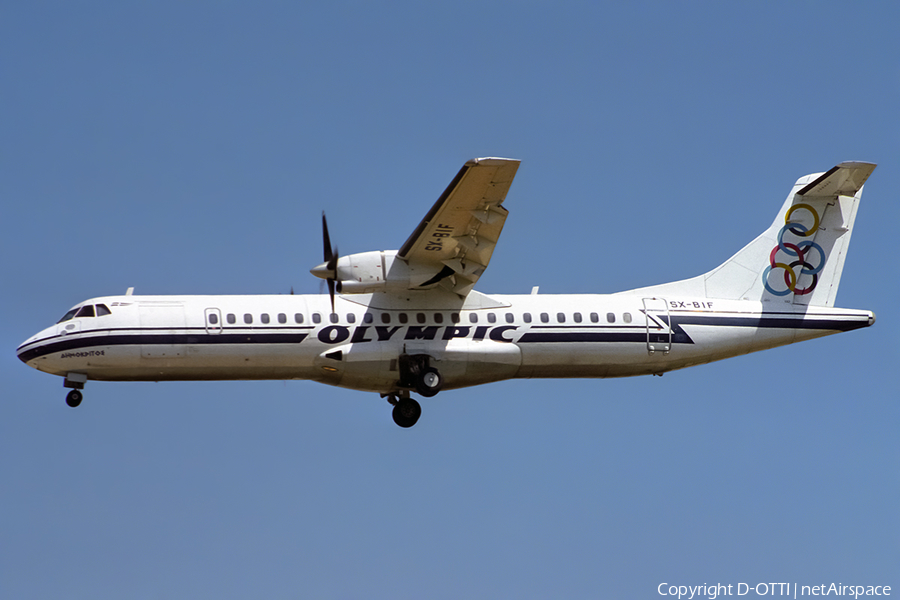 Olympic Aviation ATR 72-202 (SX-BIF) | Photo 507676